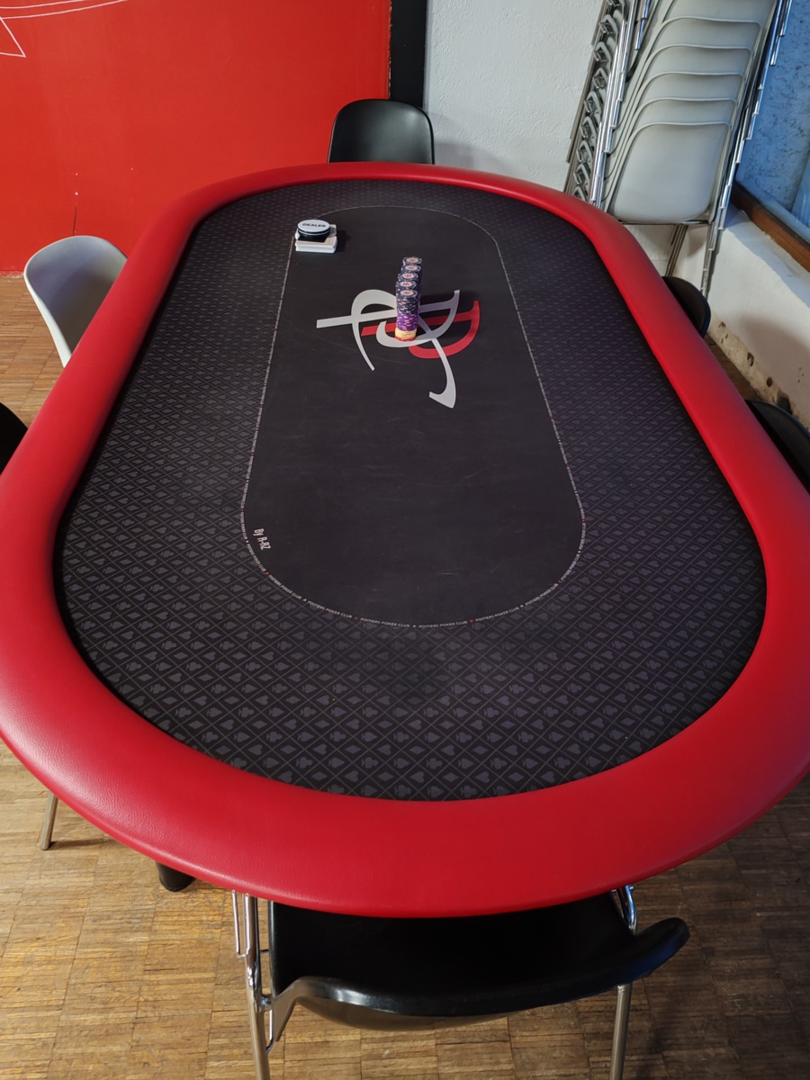 VENTE DE NOS TABLES DE POKER