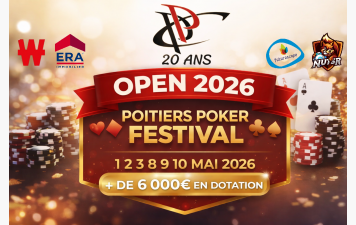 OPEN 2026 : + 6000 euros de dotation