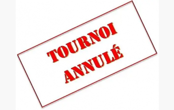 Tournoi du Vendredi 15 mai ANNULE